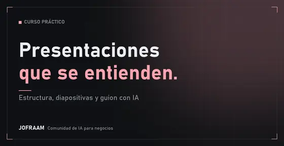 Portada del curso Cómo hacer presentaciones que convencen
